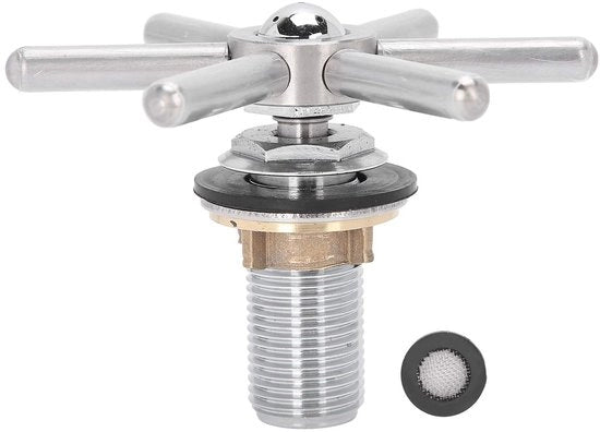 Pulitore Automatico per Bar e Caffetteria - Stainlese Acciaio - Pulitore per Vetro - Dimensioni 10,5x7,5cm - Pulitore per Bicchieri