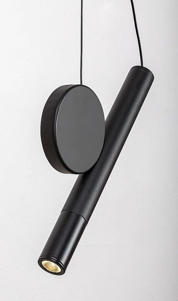 Lampada a sospensione LED nera 3W 3000K Alaric Rabalux