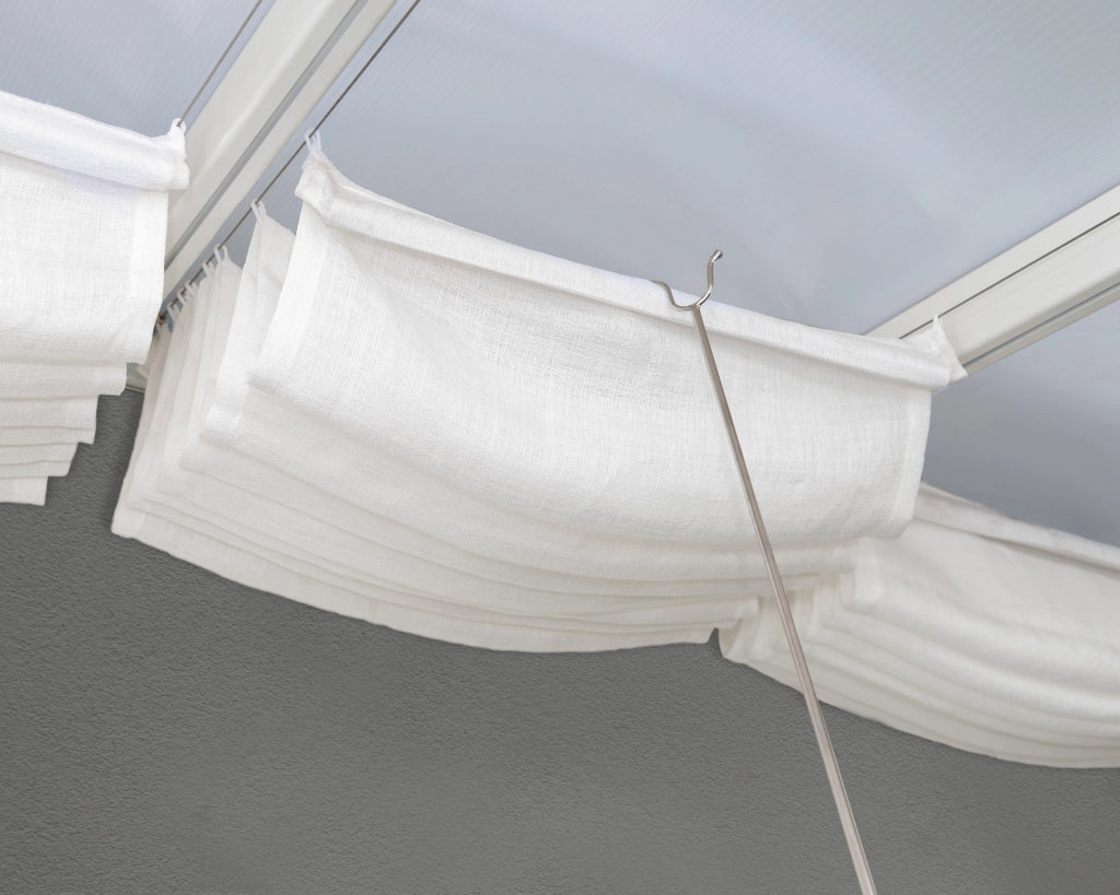 Tenda da Tetto Per la Pergola 3X5.6 m Bianco
