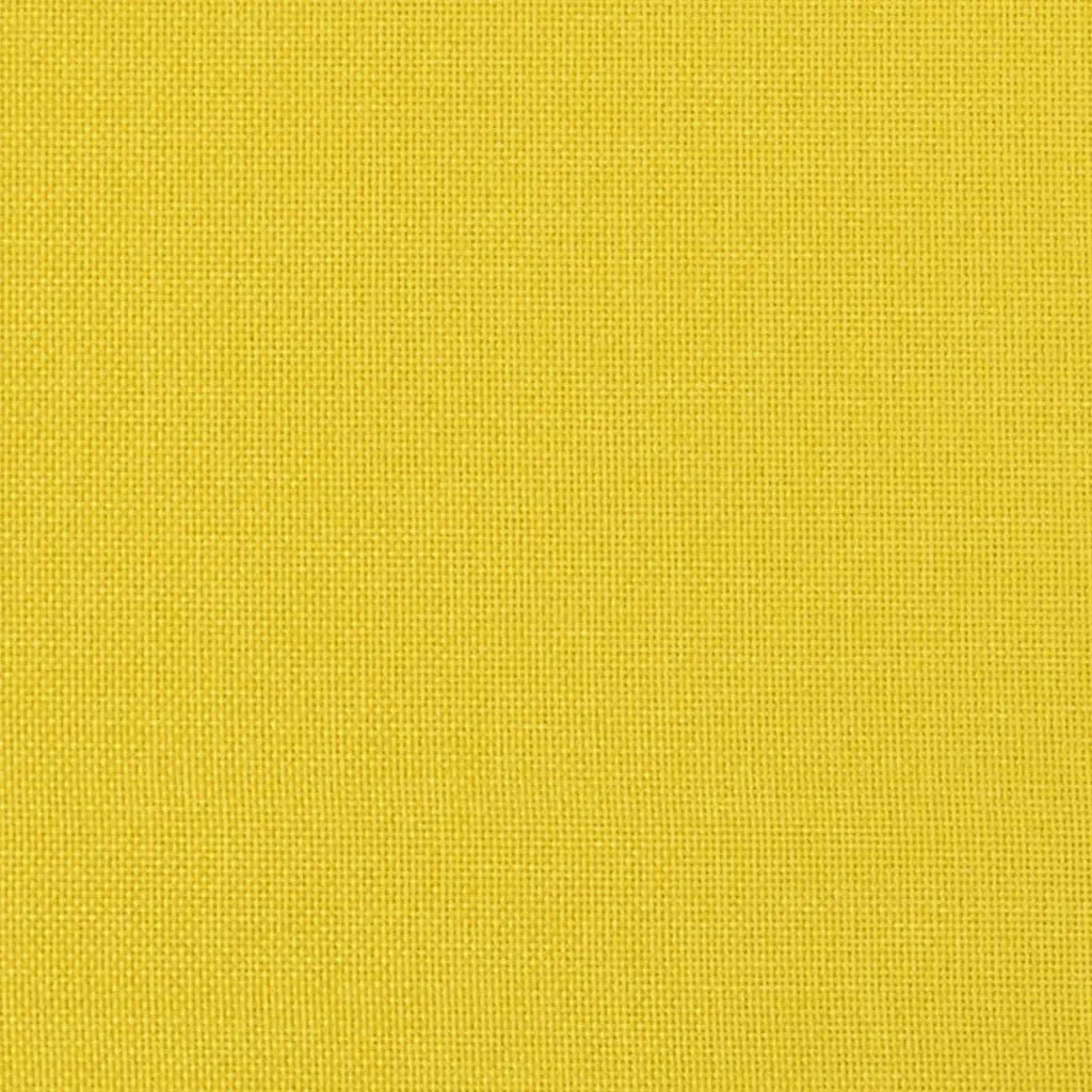 Cuscini da Divano 2 pcs Giallo Chiaro 50 x 30 cm Tessuto 42013619