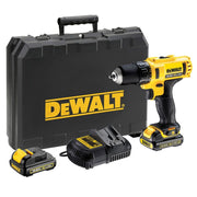 1pz dewalt trapano con 2 battelli 10,8v-2,0ah dcd710c2 cod:ferx.18682