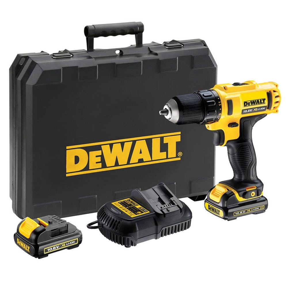1pz dewalt trapano con 2 battelli 10,8v-2,0ah dcd710c2 cod:ferx.18682