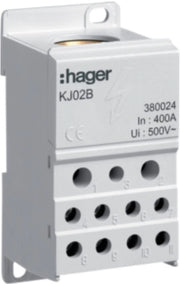 Blocco di trasformazione Hager 1P 400A KJ02B