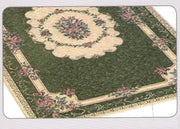 Tappeto Velour Antiscivolo Modello Bouquet By Suardi - 140x195 cm - Verde