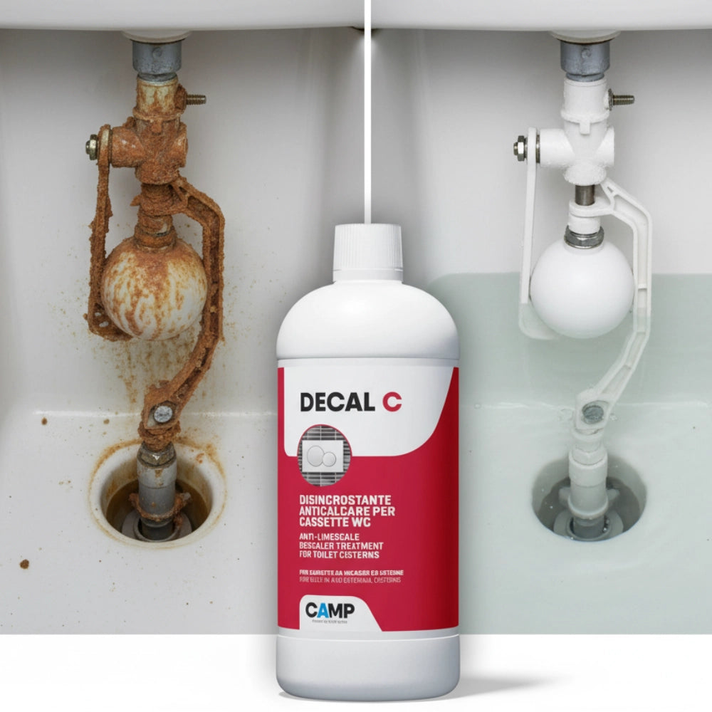 Decal c trattamento disincrostante anticalcare per wc 1 litro