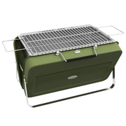 Grill da viaggio pieghevole ¨C Zephmum ¨C Griglia a carbonella, verde