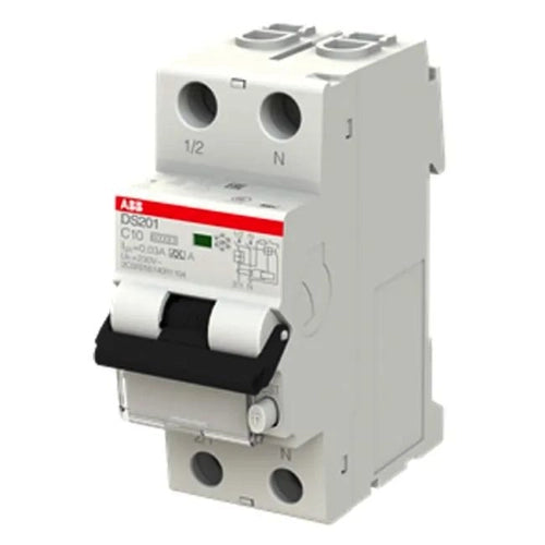 ABB DS201 INTERRUTTORE MAGNETOTERMICO DIFFERENZIALE 6KA 1P+N A C10 30MA