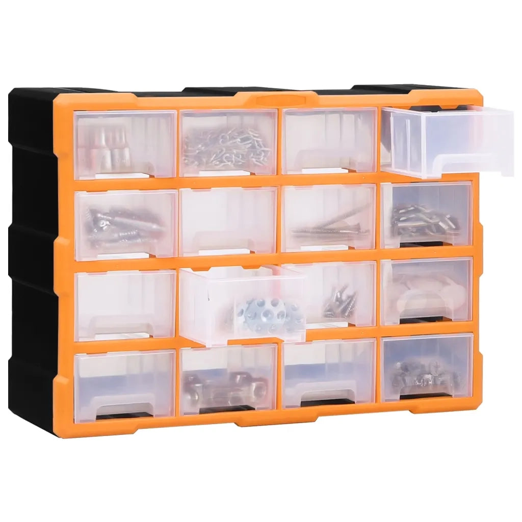 Mobile Contenitore con 16 Cassetti Medi 52x16x37 cm CFW1249931