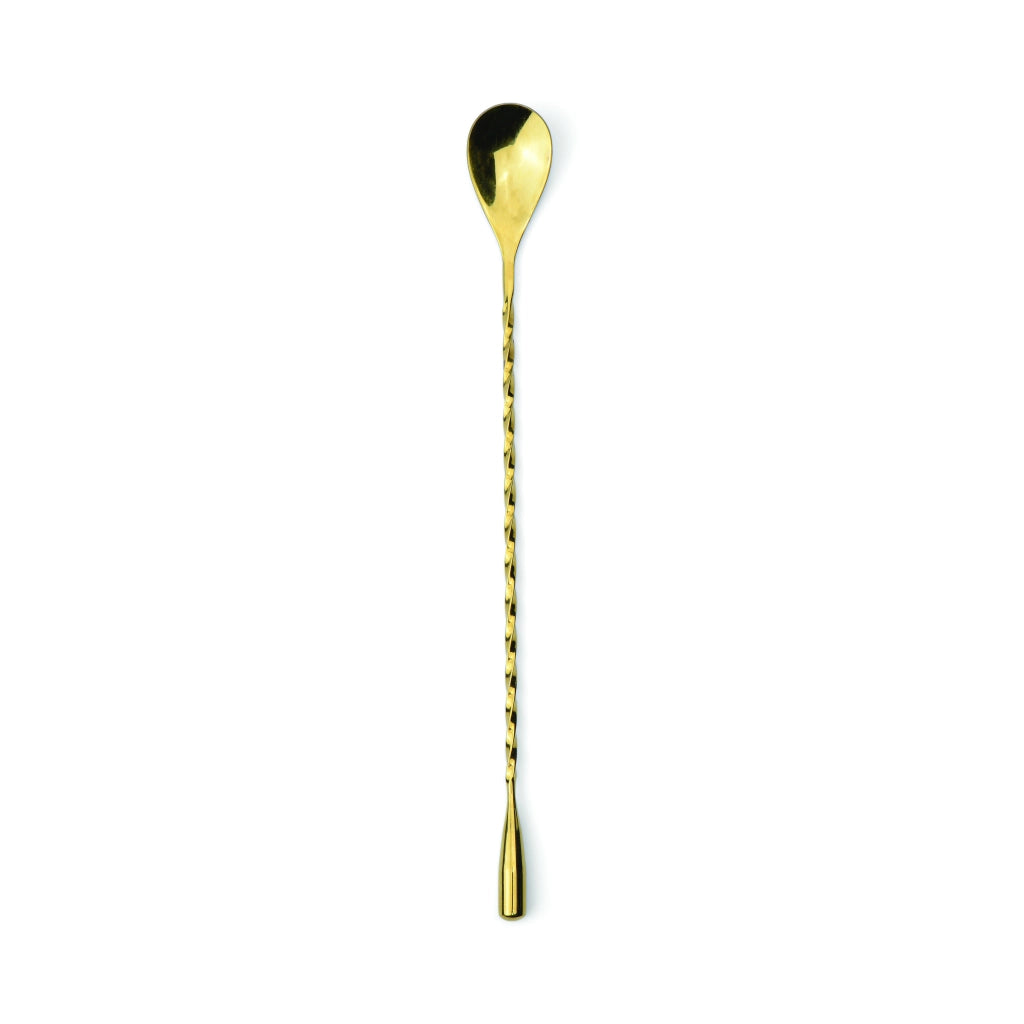 Set di Attrezzi da Bar Renley - Jigger, Colino, Cucchiaio e Bicchiere  - Oro