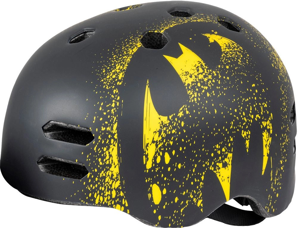 Casco per bici bimbo street con fantasia Batman taglia M