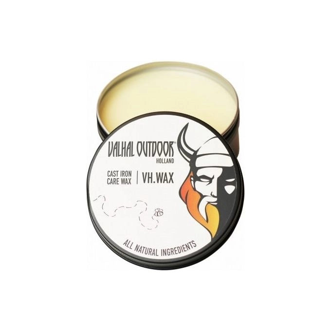 Valhal Outdoor VH.WAX Cera Naturale Cura e Stagionatura Accessori in Ghisa 125 Kg
