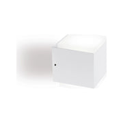 Applique Esterno Interno In Alluminio Bianco Led 7,2+7,2W 700 Lm 3000K Tango