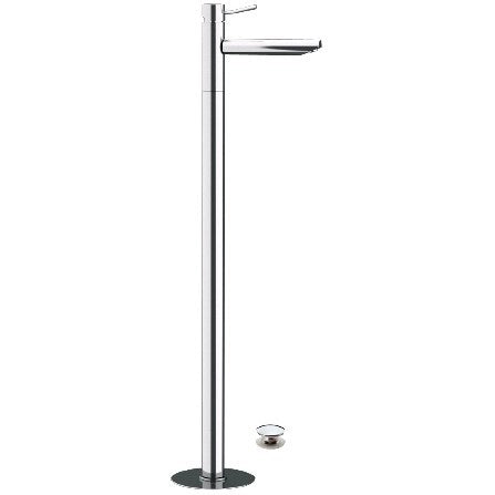 Miscelatore lavabo a pavimento design minimal