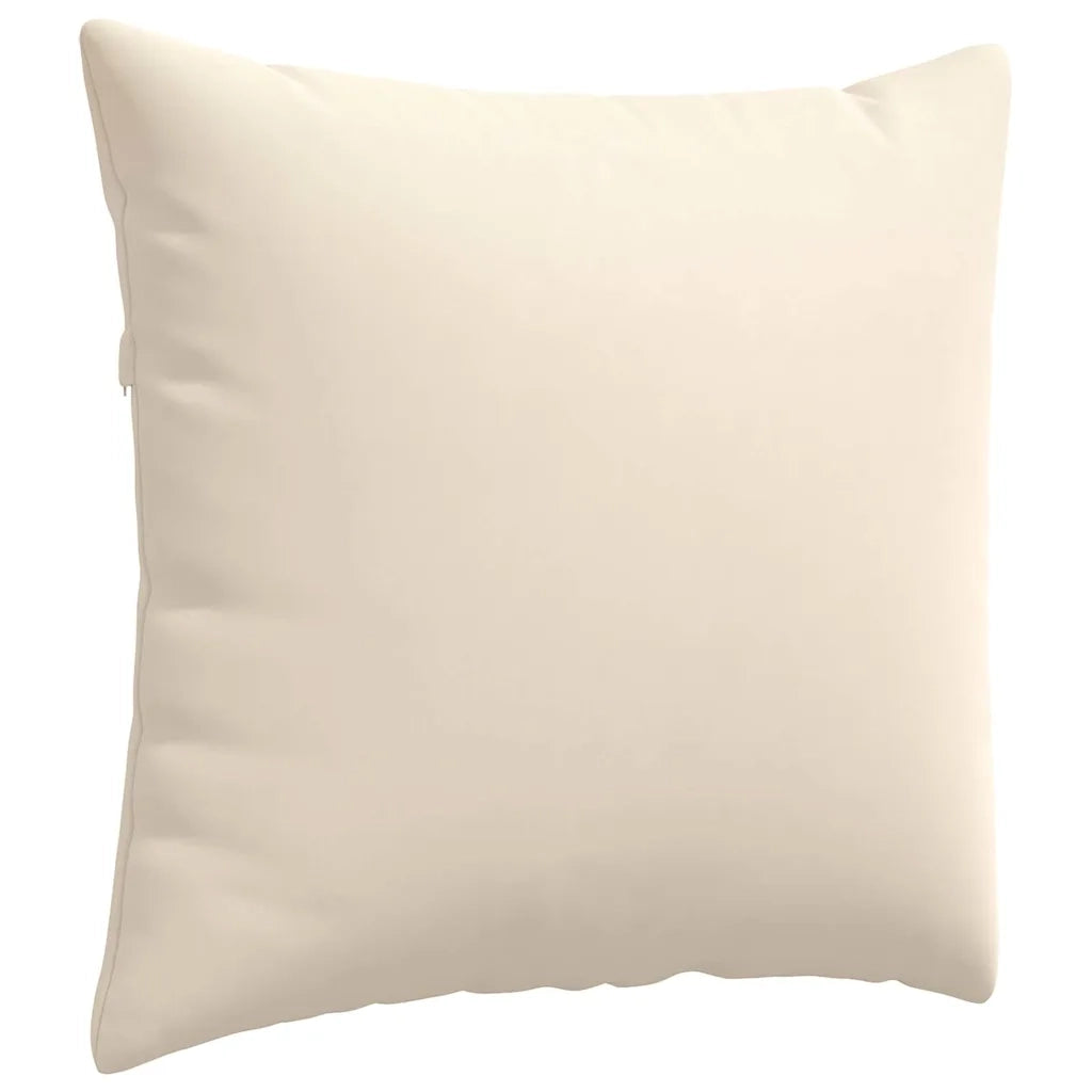 Cuscini da Divano 2 pcs Beige 45 x 45 cm Tessuto 42013945