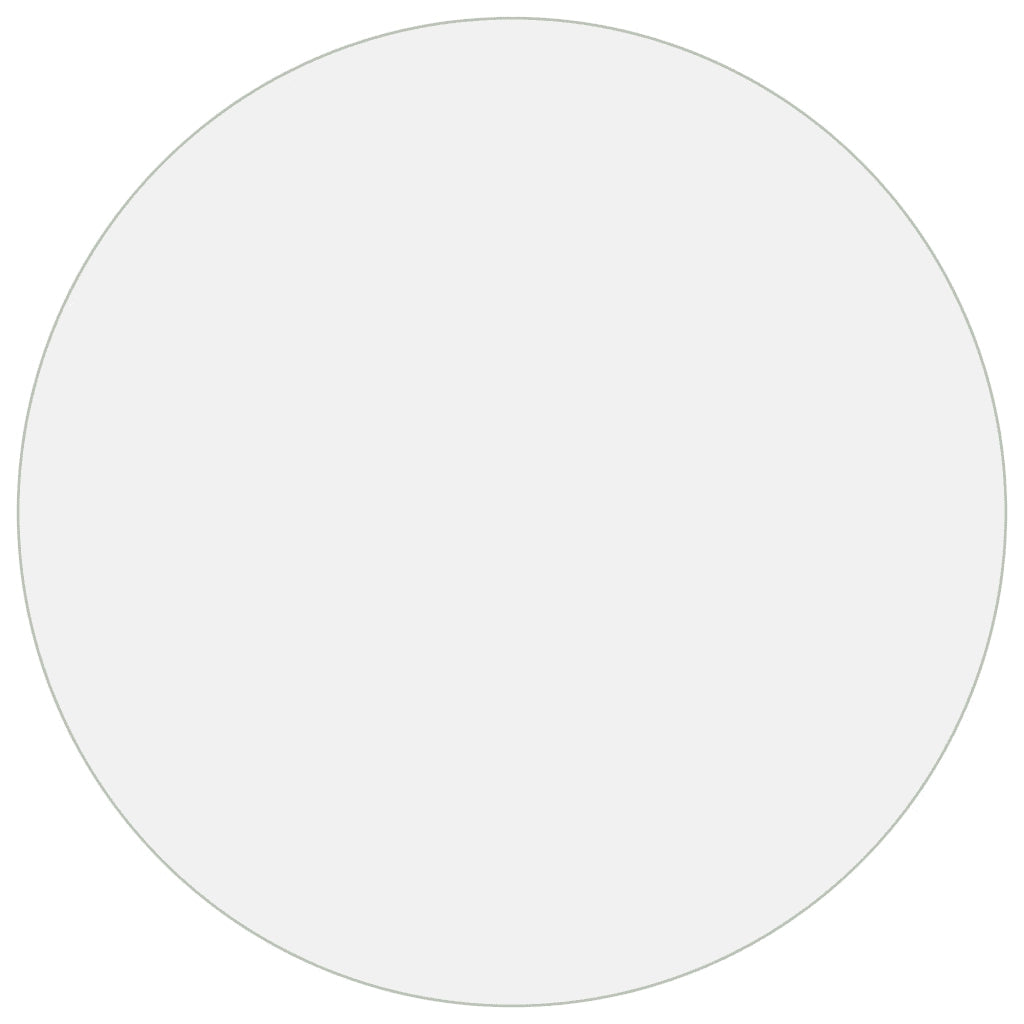 Protezione Tavolo Opaca Ø 100 cm 1,6 mm in PVC 288252