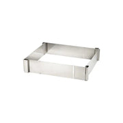 Anello torte quadrato regolabile 24-46 cm