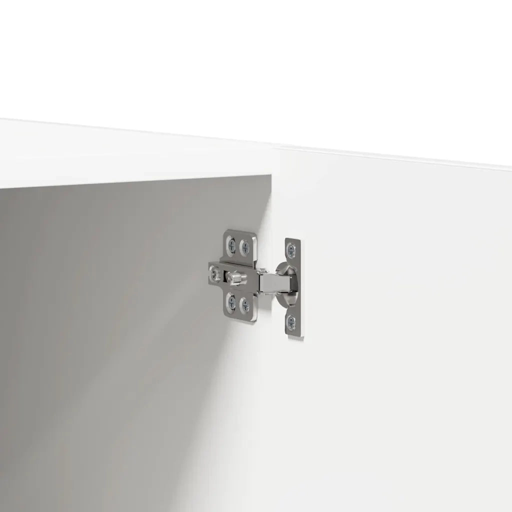 Armadio Bianco 90x52x200 cm in Legno Multistrato 800630