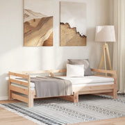 Lettino Estraibile senza Materasso-Struttura Letto 90x190 cm
