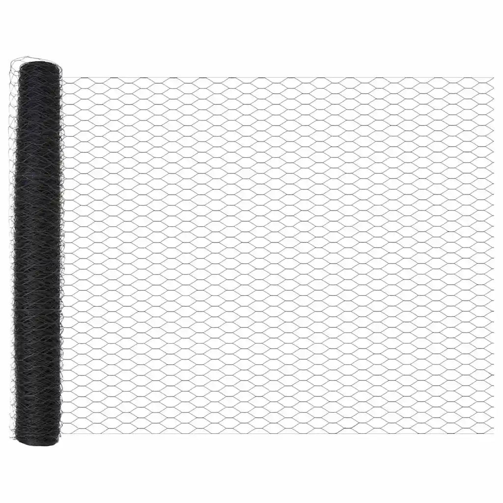 Palo della recinzione Grigio 100 x 1,2 m (rete da 36 mm)