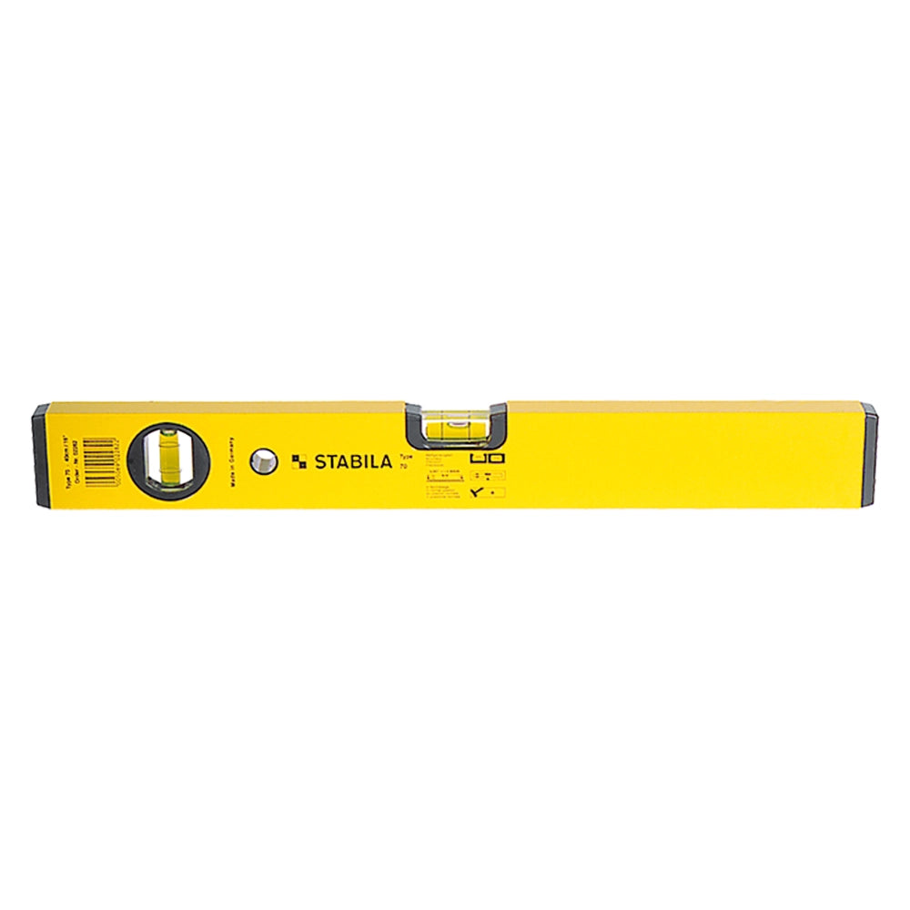 1pz livella a due fiale '70' cm 40 x 5 x 2,1 cod:ferx.101858nlm