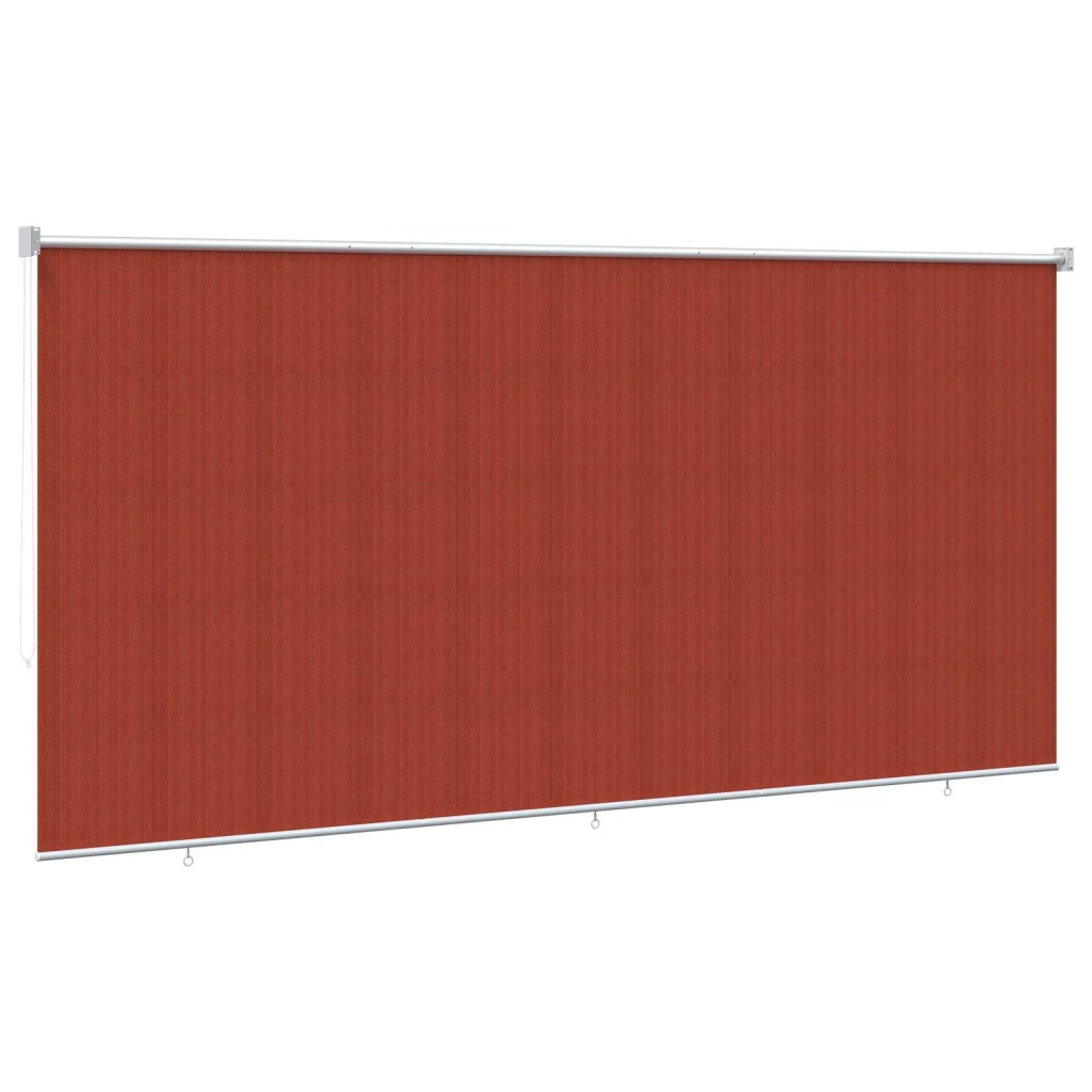 Tenda a Rullo Esterno Blocco UV 90% Terracotta 350 x 140 cm 42035997