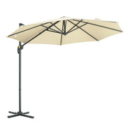 Ombrellone da Giardino ¨C Minimal ¨C Crema 300x250 cm