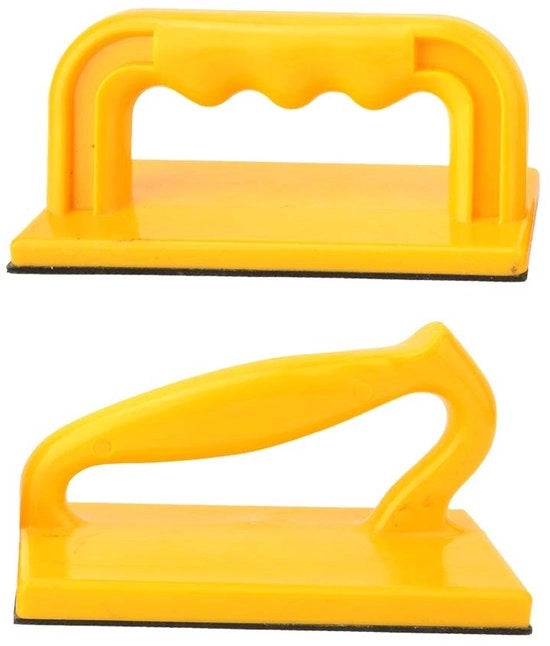 Blocco di sicurezza per lavorazione del legno con maniglia ergonomico