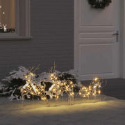 Renne LED con 60 LED 3 pcs Bianco caldo PET 42019143