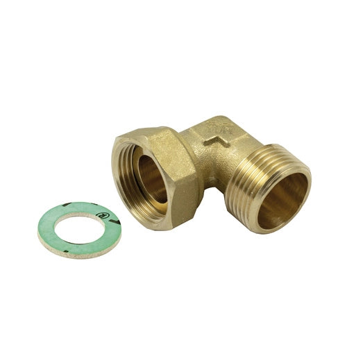 RACCORDO CURVO M-F CON GIRELLO E GUARNIZIONE PIANA- 3/4x3/4- TIEMM- pezzi 1