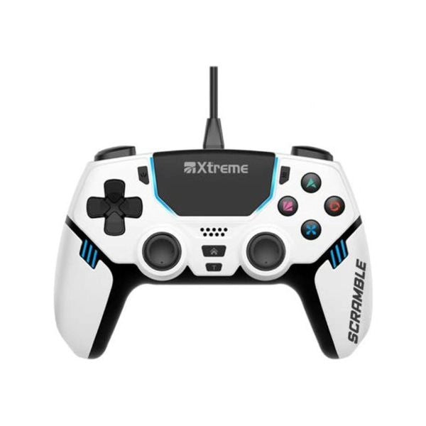 Gamepad xtreme 90587 playstation 5 scramble 5 white e black