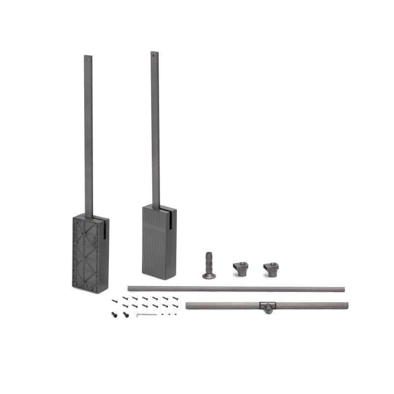 Cassetto portascarpe per armadi e cabine armadio Quartz, 640 (M80), Acciaio, Titanio