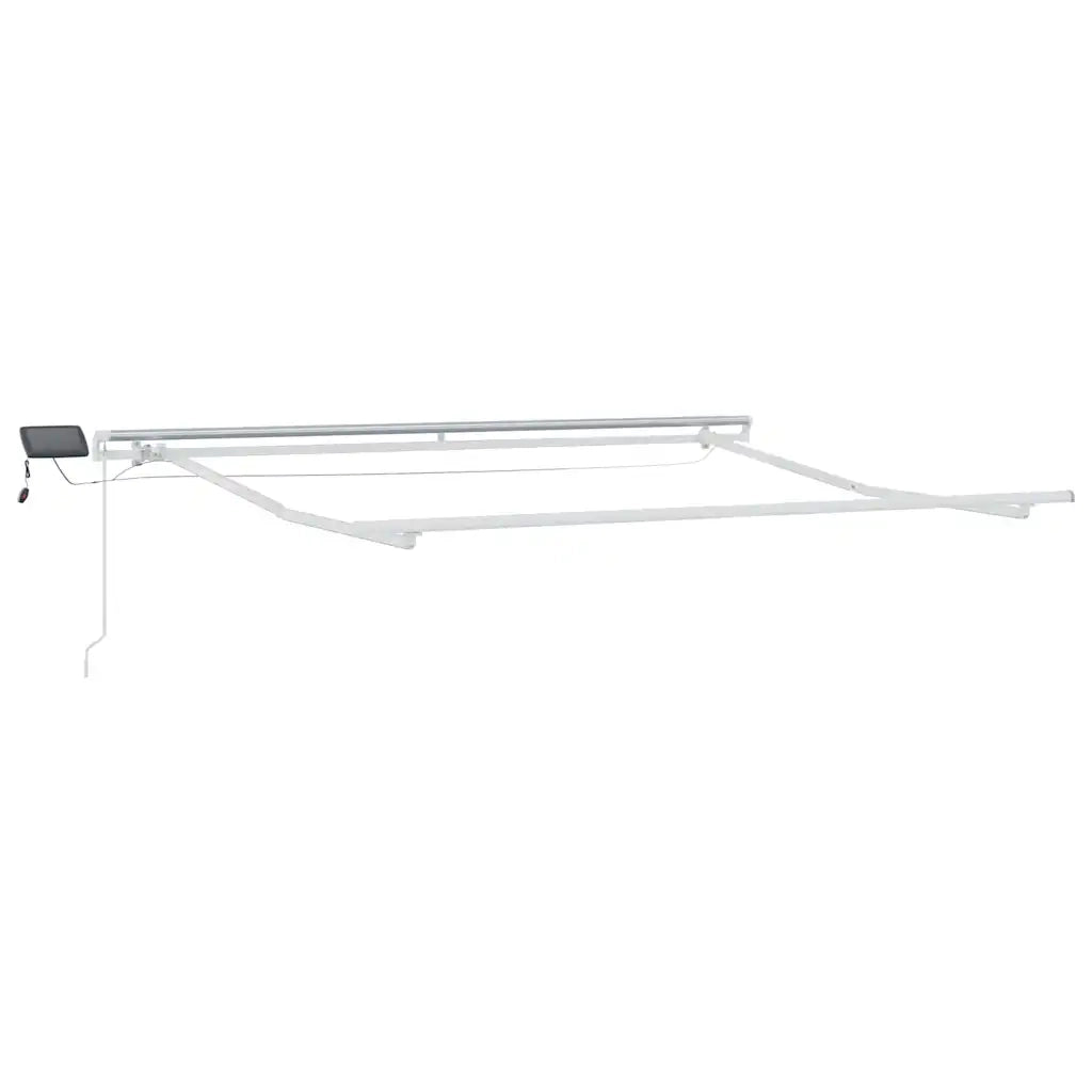 Tenda da Sole | Tenda Retrattile Rosso 300 x 250 cm Tessuto e acciaio