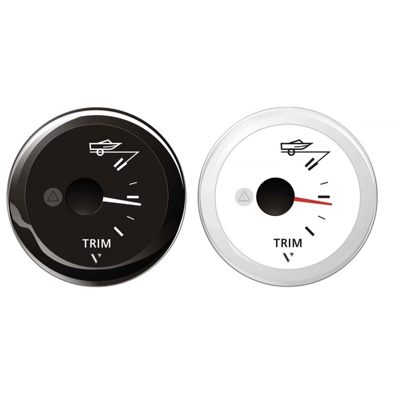 INDICATORE TRIM BIANCO 12/24 V