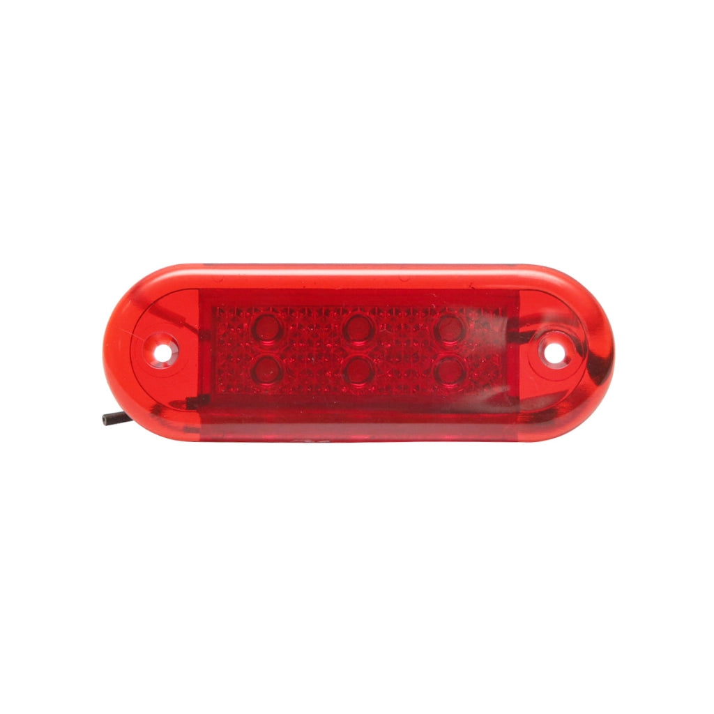 Lampada LED di ingombro 12/24V rossa Breckner Germany