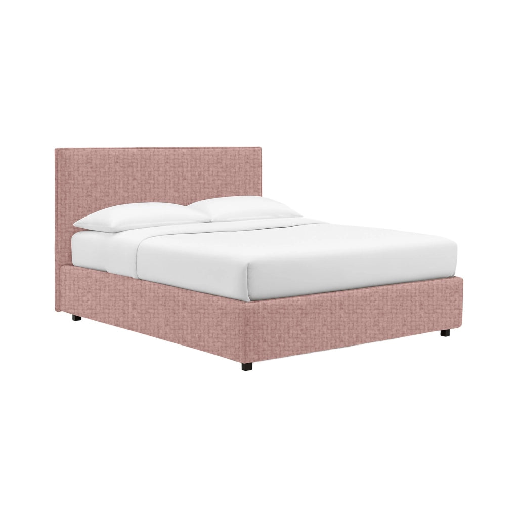 Ilford, Letto Singolo Sfoderabile Made in Italy, Rosa