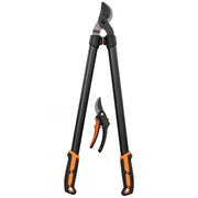 Set Giardino 2 Pezzi ¨C zephmum ¨C Grigio, Acciaio, Impugnatura Morbida