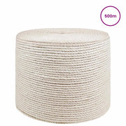 Corda | Fune di Juta 8 Bianco 100% juta Tossa