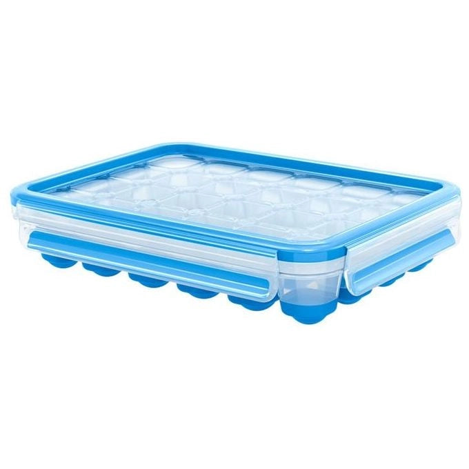 EMSA 514549 recipiente per cibo Vaschetta per ghiaccio Blu, Trasparente 1 pz