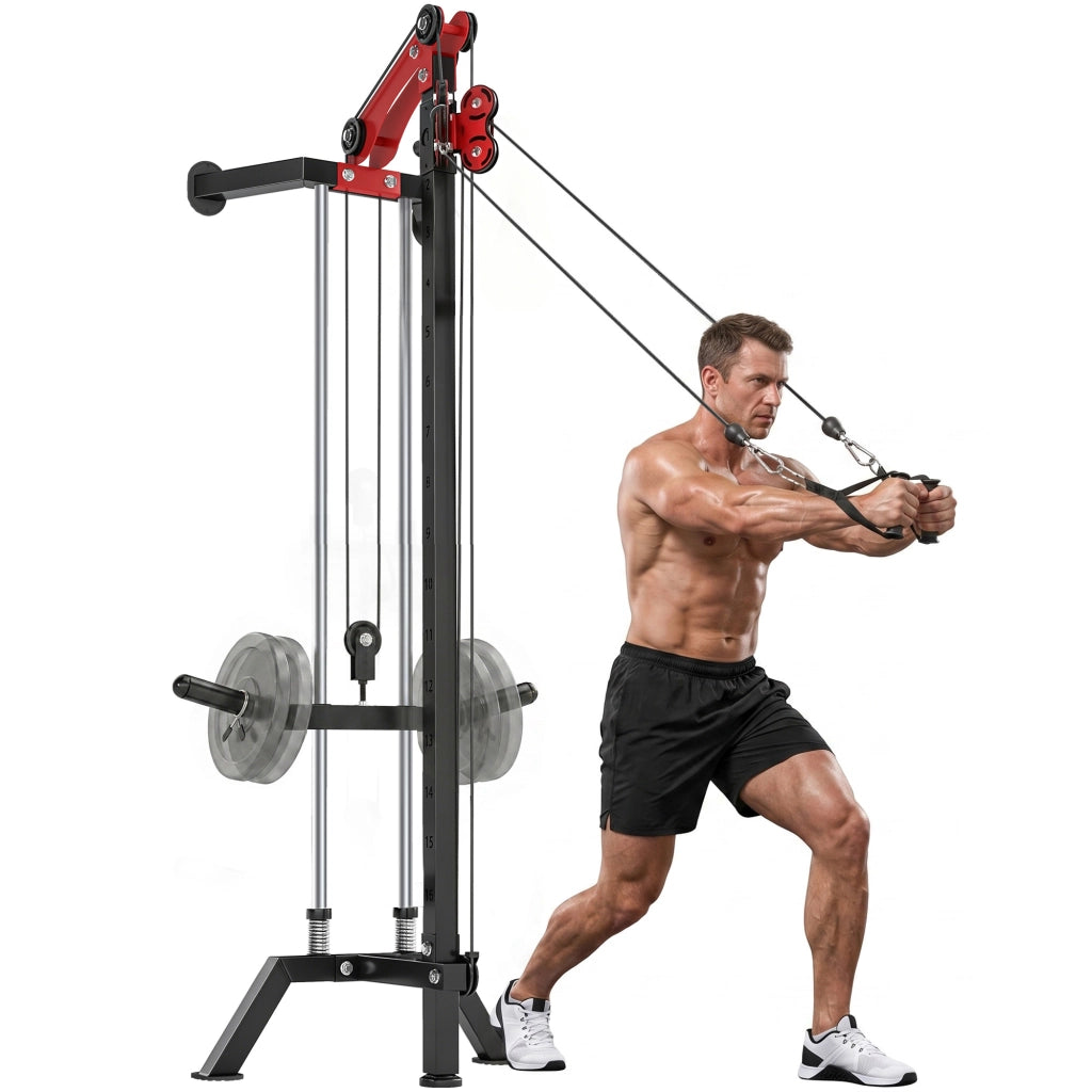 Attrezzatura Palestra Cavi ¨C Minimal ¨C 85x68x210cm Nero