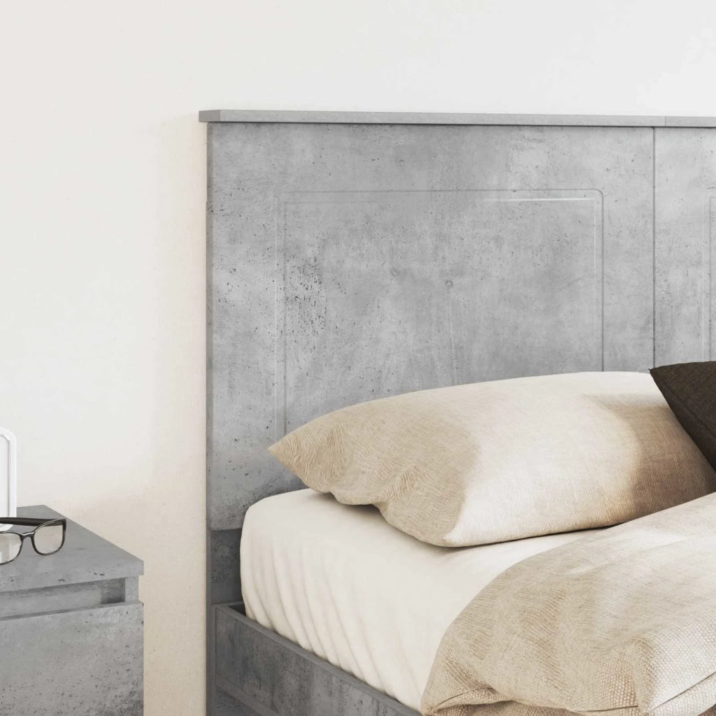 Testiera | Testata Grigio Cemento 100 cm Legno ingegnerizzato