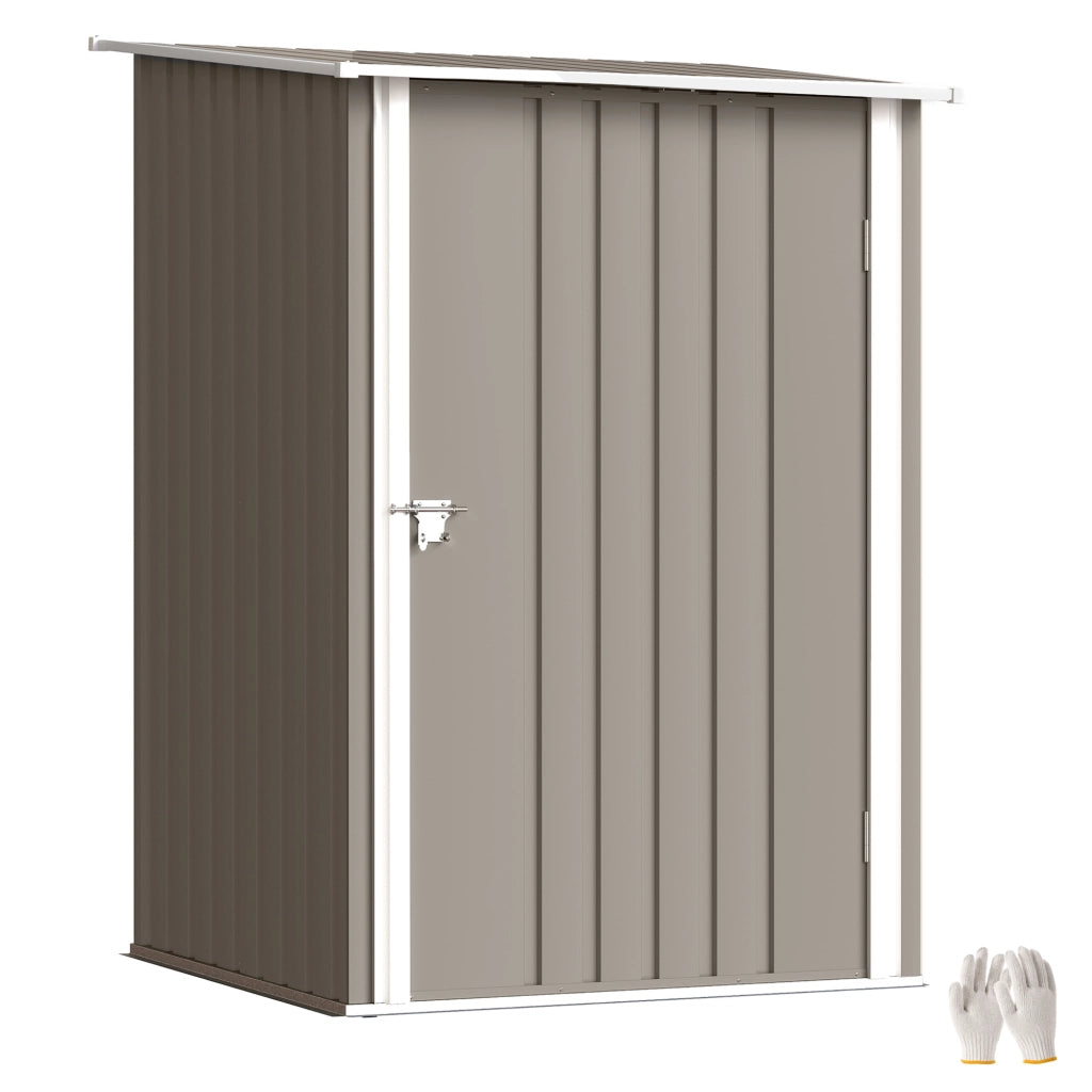 Casetta da Giardino ¨C Minimal ¨C Grigio 100x103x160 cm