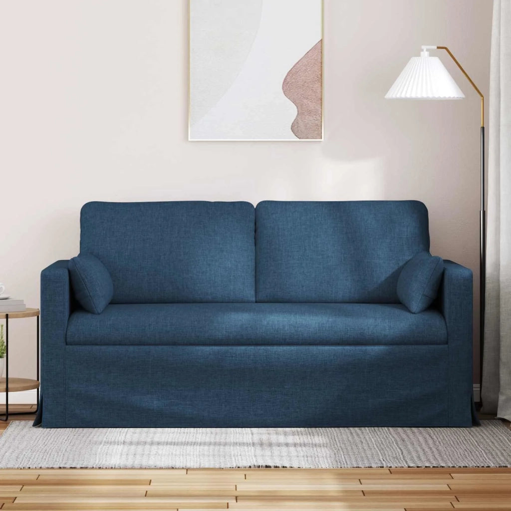 Divano Blu 158 x 78 x 80 cm Tessuto
