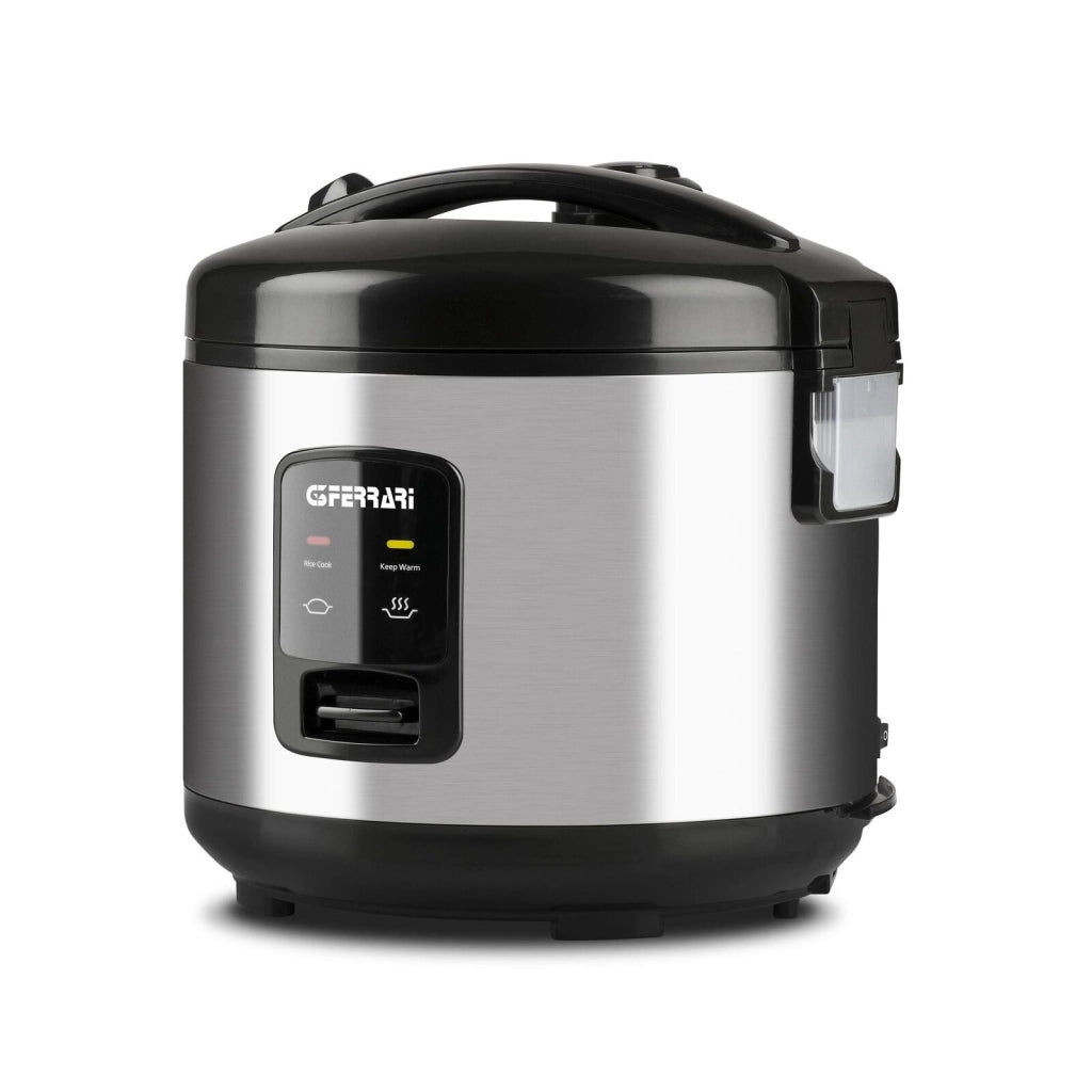 G3 Ferrari G1009900 Sakuri So Cuociriso 1.8 L 700W Cottura a Vapore Pentola Antiaderente colore Nero Acciaio Inox