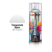 SPRAY ACRILICO TRASPARENTE OPACO 400ML RAL 9201.
