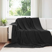 Coperta Nero 240 x 270 cm Panno 42016780