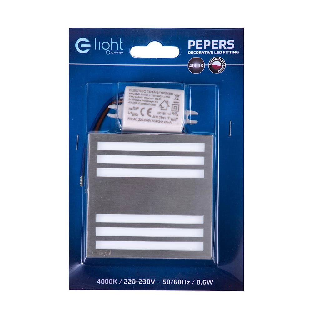 Lampada scale LED Eko-Light Pepers EKS0941 0,6W 6500K