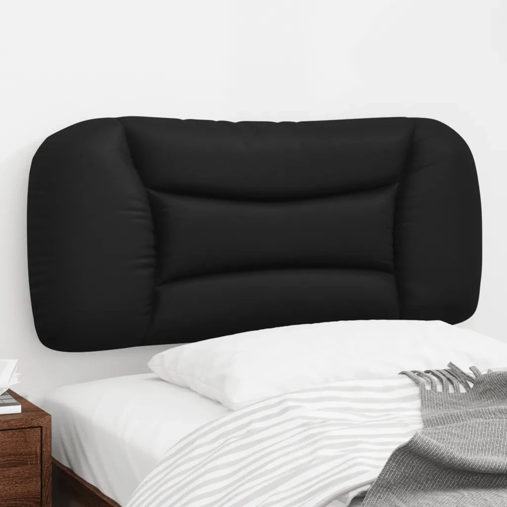 Cuscino Testiera-Cuscino per Testiera Hvar Nero 80 cm in Similpelle