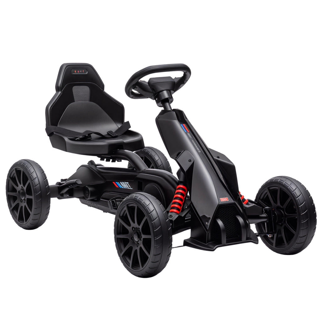 Go-Kart Bambini Regolabile ¨C Zephmum ¨C Nero