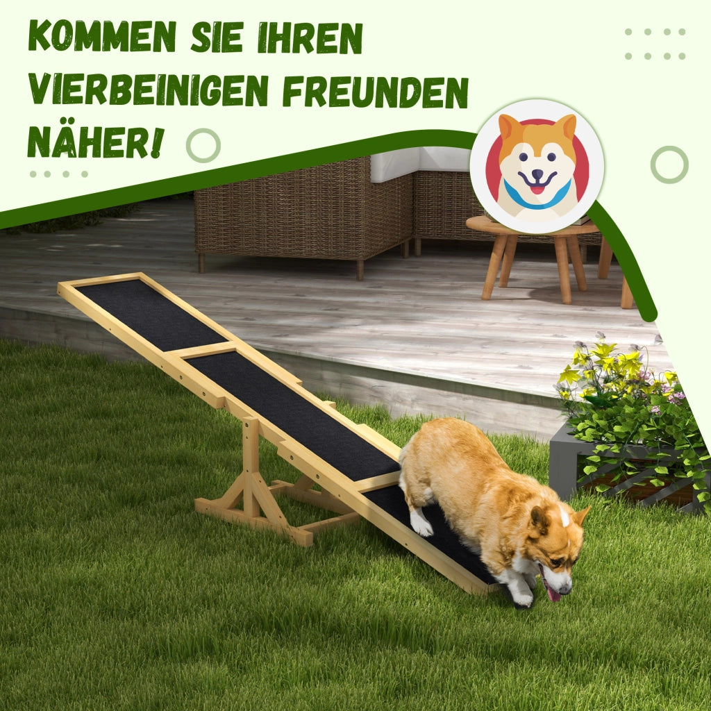 Wobble Board per Cani ¨C Minimal ¨C 180x30x30 cm