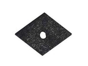 RONDELLA  A ROMBO IN RUBEROIDE RG- - mm.30x30 - 200 pezzi FRIULSIDER